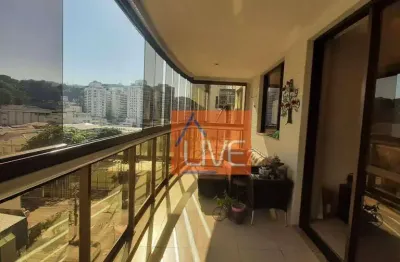 Live vende: excelente apartamento com 4 quartos, 2 suítes, 2 vagas. 138 m² por r$ 1.280.000 - icaraí - niterói/rj