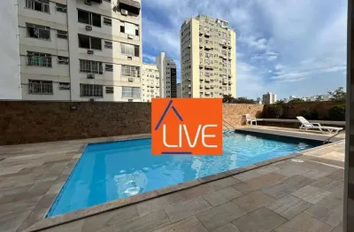 Live vende: apartamento com 1 quarto, vaga, com 66 m², vaga, piscina e academia por r$ 420.000 - icaraí - niterói/rj