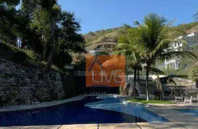 Live vende: terreno em condomínio com lazer e segurança, 370 m² por r$ 125.000 - maria paula - são gonçalo/rj