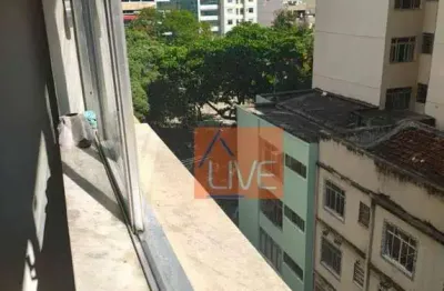 Live vende : apartamento com 2 quartos , sol da manhã , sem vaga  , 54 m² por r$ 285.000 - centro - niterói/rj