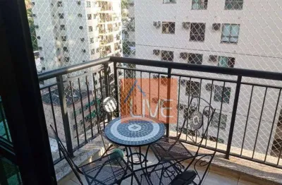 Live vende : excelente  apartamento com 3 quartos, 2 suítes, 2 vagas, varanda, 110 m² por r$ 960.000 - vital brasil - niterói/rj