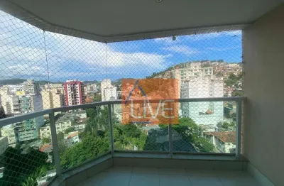 Live vende: apartamento com 3 quartos sendo 1 suíte, varanda e vaga, 92 m² por r$ 639.000 - icaraí - niterói/rj