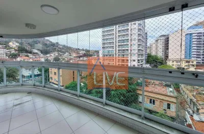 Live vende: apartamento 3 quartos, 2 suítes, varanda, 2 vagas, 126 m² - venda por r$ 899.000 ou aluguel por r$ 10.200/mês - vital brasil - niterói/rj