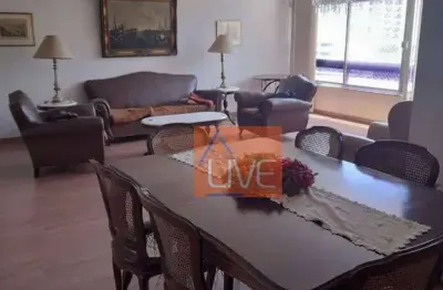 Live vende: excelente apartamento 185m², 4 quartos, 1 suite, 1 vaga.