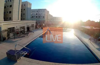 Live vende: apartamento com 2 quartos e vaga, 48 m² por r$ 185.000 - vila lage - são gonçalo/rj