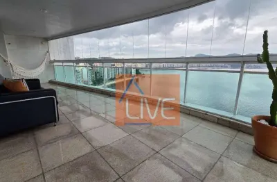 Live vende: apartamento com 2 quartos, sendo uma suíte master, varandão vista mar, 4 vagas , 180 m² por r$ 2.500.000 - ingá - niterói/rj