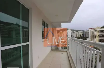 Live vende: apartamento com 3 quartos, suíte, varanda, 2 vagas, lazer, 105 m² - venda por r$ 850.000 ou aluguel por r$ 6.114/mês-santa rosa-niterói/rj