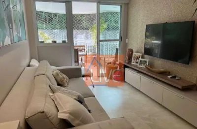 Live vende: lindo apartamento com 2 quartos + 1 revertido, varanda, vaga, lazer, 96 m² por r$ 1.420.000 - botafogo - rio de janeiro/rj