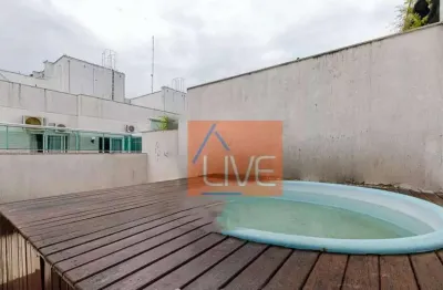 Live aluga: ótima cobertura com 2 quartos, suíte, piscina, 2 vagas, lazer completo, 139 m² por r$ 6.124/mês - jardim icaraí - niterói/rj