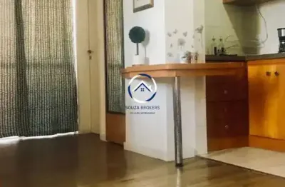 Flat com 1 quarto à venda no Centro, Santo André 