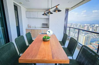 Apartamento à venda 3 dormitório sendo 1 suíte 2 vagas - aparecida / santos