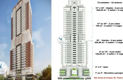 Apartamento à venda, 3 quartos, 3 suítes, 2 vagas, ponta da praia - santos/sp
