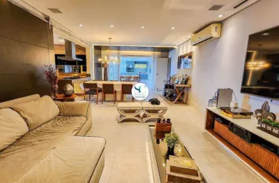 Apartamento à venda, 3 quartos, 3 suítes, 3 vagas, aparecida - santos/sp