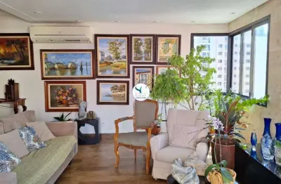 Apartamento com 4 dormitórios 3 vagas à venda, 164 m² por r$1.560.000,00 - aparecida - santos/sp