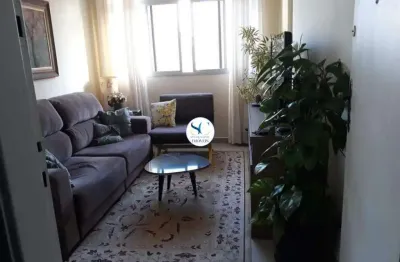 Apartamento à venda, 1 quarto, 1 vaga, centro - são vicente/sp