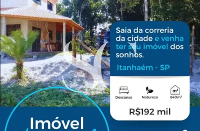 Refúgio dos sonhos: chácara encantadora em itanhaém ao lado do rio preto