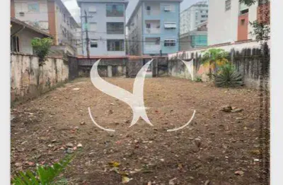 Terreno à venda na Rua Ricardo Pinto, Aparecida, Santos