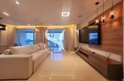 Apartamento a venda no praiamar residence, mobiliado, no bairro de aparecida em santos!