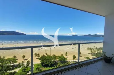 Apartamento na orla com vista total para o mar 3 dormitórios no gonzaga