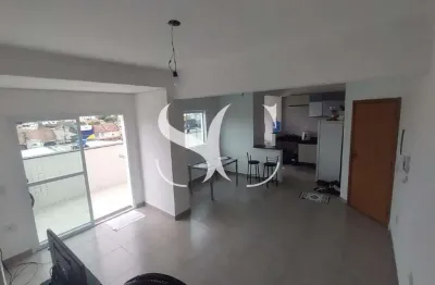 Apartamento garden com 2 dormitórios em santos, próximo avenida ana costa