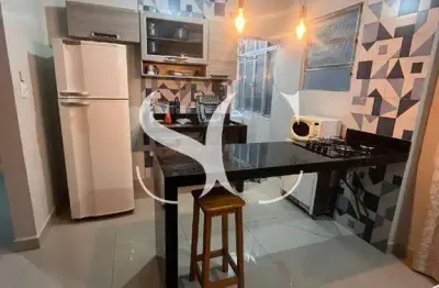 Vende-se apartamento de 01 dormitório frente mar no bairro boa vista em são vicente