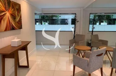 Apartamento 2 quartos na orla da praia com 1 suíte, dce - 100m² - aparecida/santos - sp