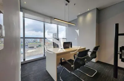 Sala comercial para alugar na Alameda Armênio Mendes, Aparecida, Santos