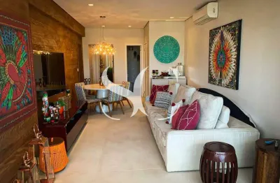 Vende-se apartamento vista mar de 03 dormitórios sendo 03 suítes no bairro de ponta da praia em santos.