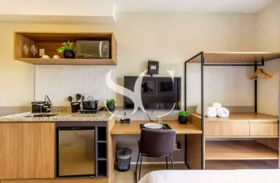 Vende-se studio mobiliado em frente ao metrô brooklin em são paulo