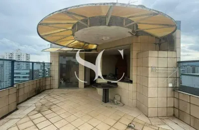 Vende-se cobertura de 364 m² no bairro de canto do forte em praia grande