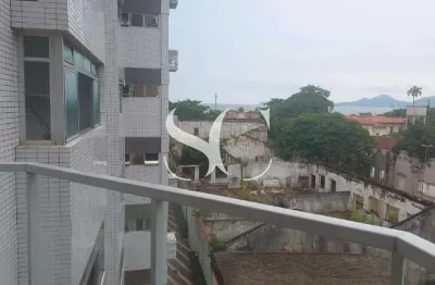 Vende-se apartamento de 03 dormitórios sendo 01 suíte, vista mar, no bairro de aparecida em santos