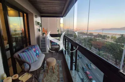 Vende-se apartamento com vista plena para o mar na pompéia, em santos sp - 3 dorms, 1 suíte, prédio com lazer!