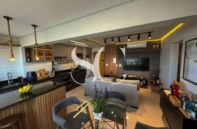Apartamento moderno 1 dormitório – porteira fechada – macuco, santos
