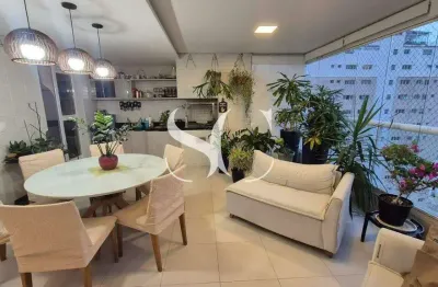 Apartamento alto padrão, 3 suítes, 3 vagas, 167 m² lazer completo -boqueirão – santos sp