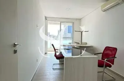 Sala comercial mobiliada para locação no bairro do boqueirão em santos