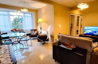 Apartamento porteira fechada na aparecida – 1 quadra da praia e vista livre