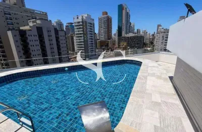 Cobertura duplex com piscina e área gourmet em santos (gonzaga) – 3 quartos, 1 suíte, 2 salas