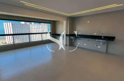 Apartamento 2 dormitórios com 1 suíte, frente, vista mar - lazer completo - josé menino – santos