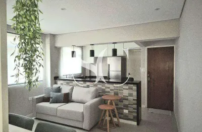 Apartamento com 1 quarto à venda na Rua Quintino Bocaiúva, Gonzaga, Santos