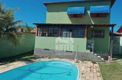 Casa com 4 quartos à venda, 306 m² por r$ 737.000 - guaratiba - maricá/rj.