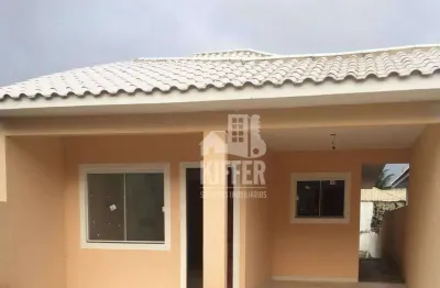 Casa nova em maricá – linear, com suíte e quintal, a 1 quadra da praia