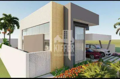 Casa de alto padrão com 3 quartos, escritório, energia solar e área gourmet em condomínio fechado – maricá