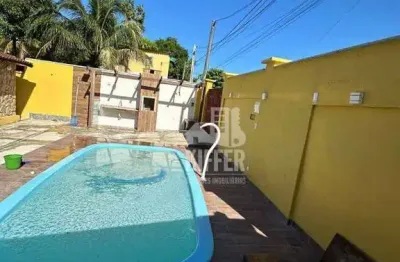 Casa com 3 quartos à venda, 180 m² por r$ 400.000 - jardim interlagos (ponta negra) - maricá/rj