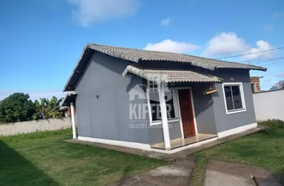 Casa linear 2 quartos (1 suíte) com quintal em itaipuaçu – ca4010