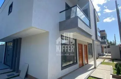 Casa à venda, 122 m² por r$ 495.000,00 - itaipuaçu - maricá/rj