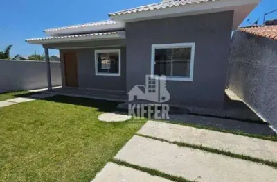 Casa com 3 dormitórios à venda, 103 m² por r$ 650.000,01 - jardim atlântico central (itaipuaçu) - maricá/rj