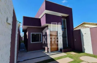 Casa com 3 quartos à venda, 88 m² por r$ 580.000 - jardim atlantico - maricá/rj