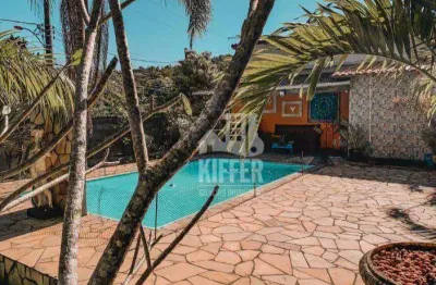 Sítio com 4 quartos à venda, piscina, 1000 m² por r$ 550.000 - pindobal (ponta negra) - maricá/rj