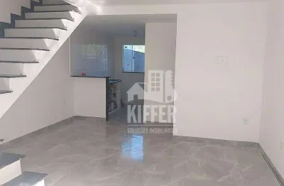 Casa com 2 dormitórios à venda, 80 m² por r$ 320.000,00 - spar (inoã) - maricá/rj