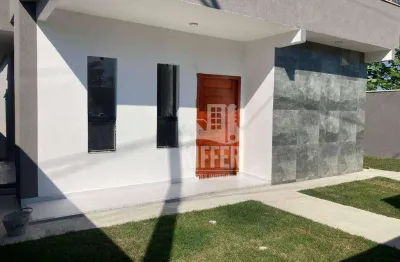 Casa com 3 quartos à venda, 95 m² por r$ 535.000 - jardim atlântico central - maricá/rj
